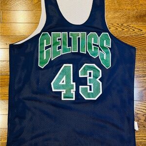 Vintage Boston Celtics Reversible Jersey | Made in Canada | Size L